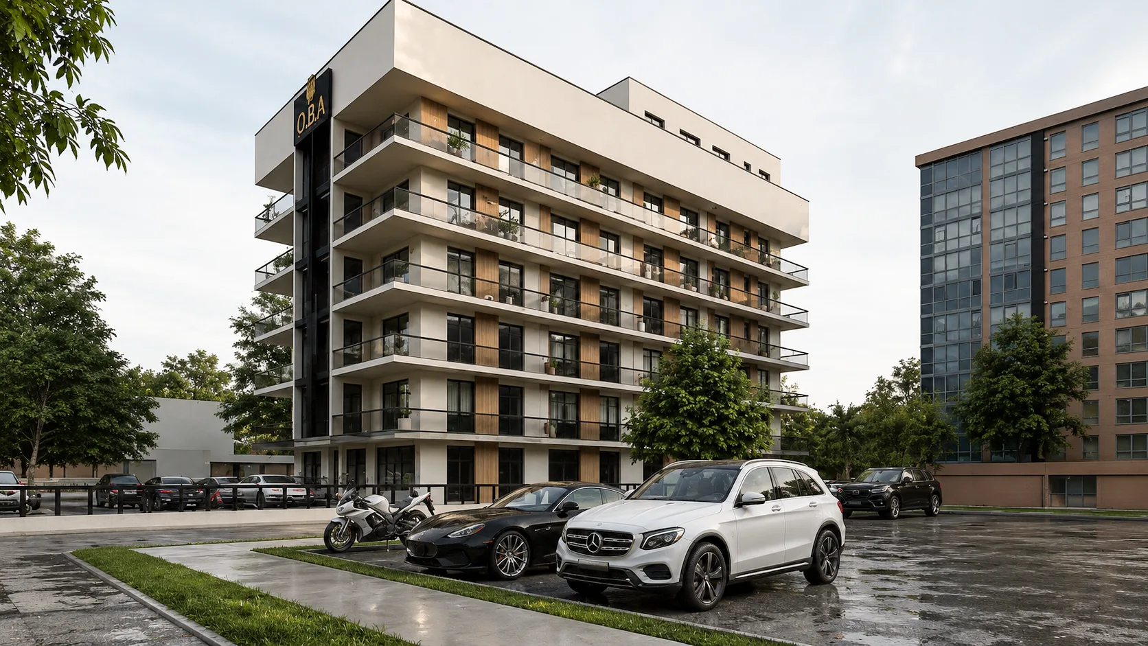 O.B.A. Residence: stadiu proiect si apartamente disponibile in Mamaia Nord - articol O.B.A. despre apartamente si proiecte rezidentiale